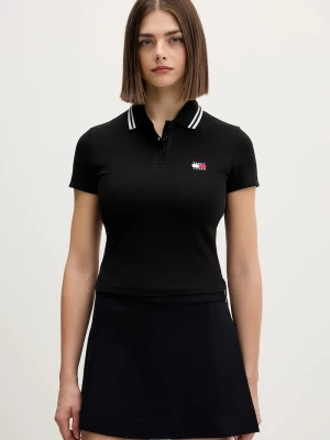 Obrázek produktu Tommy Jeans Polo tričko Tommy Jeans černá