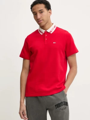 Obrázek produktu Tommy Jeans Polo tričko Tommy Jeans červená