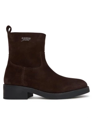 Obrázek produktu Tommy Jeans Polokozačky Chelsea Boots EN0EN03078 Tmavě hnědá