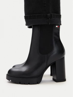 Obrázek produktu Tommy Jeans Polokozačky Tjw Chelsea High Heel Boots EN0EN03112 Černá