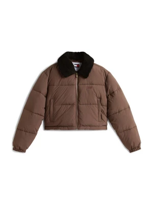 Obrázek produktu Tommy Jeans Přechodná bunda čokoládová / černá