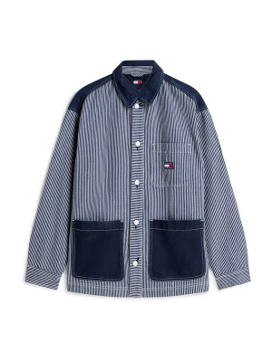 Obrázek produktu Tommy Jeans Přechodná bunda modrá džínovina / bílá