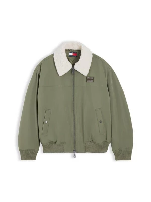 Obrázek produktu Tommy Jeans Přechodná bunda olivová / bílá
