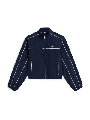 Obrázek produktu Tommy Jeans Přechodná bunda 'Tommy Badge Contrast Piping' námořnická modř / červená třešeň / bílá