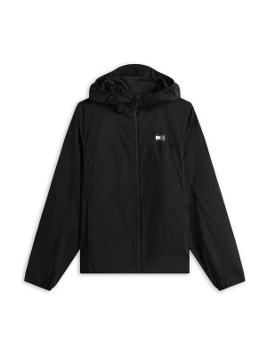 Obrázek produktu Tommy Jeans Přechodná bunda 'Tommy Badge Ripstop Slim' šedá / černá / bílá