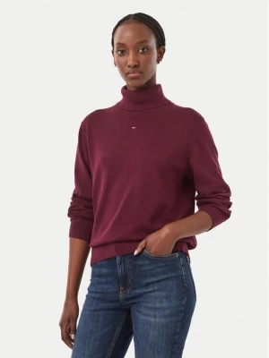 Obrázek produktu Tommy Jeans Rolák Essential DW0DW23361 Fialová Regular Fit