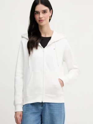 Obrázek produktu Tommy Jeans rozepínací mikina dámská s bavlnou bílá