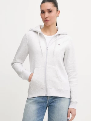 Obrázek produktu Tommy Jeans rozepínací mikina dámská s bavlnou šedá