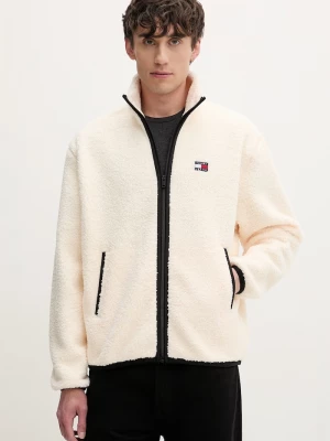Obrázek produktu Tommy Jeans rozepínací mikina pánská fleecová béžová