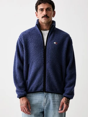 Obrázek produktu Tommy Jeans rozepínací mikina pánská fleecová námořnická modř