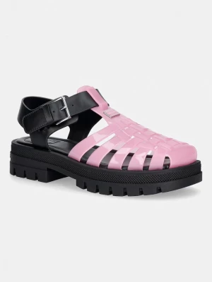 Obrázek produktu Tommy Jeans sandály s otevřenou patou dámské TJW JELLY FISHERMAN SANDAL růžová