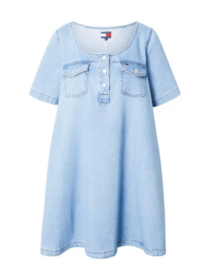 Obrázek produktu Tommy Jeans Šaty 'A-line Mini' světlemodrá