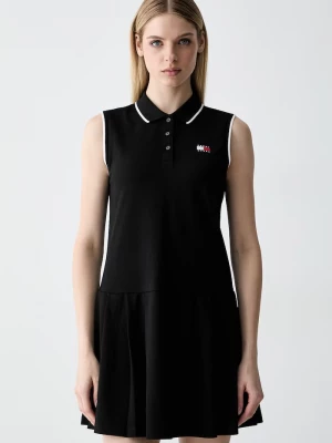 Obrázek produktu Tommy Jeans šaty s bavlnou černá