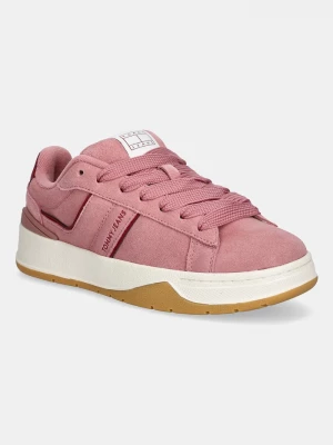 Obrázek produktu Tommy Jeans Semišové tenisky Tommy Jeans TJW SKATE SNEAKER růžová