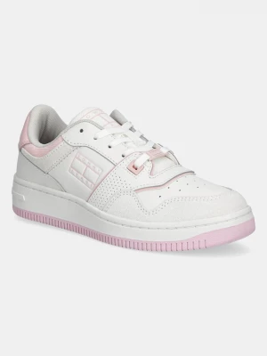 Obrázek produktu Tommy Jeans Sneakers boty Tommy Jeans RETRO BASKET WASHED SUEDE bílá