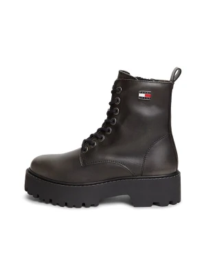 Obrázek produktu Tommy Jeans Šněrovací kozačky černá
