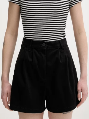 Obrázek produktu Tommy Jeans šortky dámské bavlněné s elastanem černá