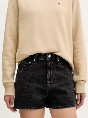 Obrázek produktu Tommy Jeans šortky dámské džínové černá