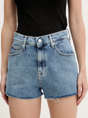 Obrázek produktu Tommy Jeans šortky dámské džínové modrá