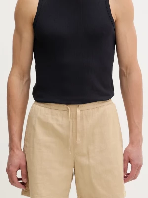 Obrázek produktu Tommy Jeans šortky pánské se lnem béžová
