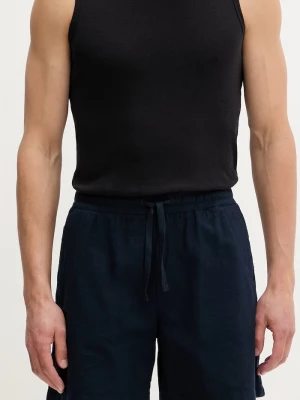 Obrázek produktu Tommy Jeans šortky pánské se lnem námořnická modř