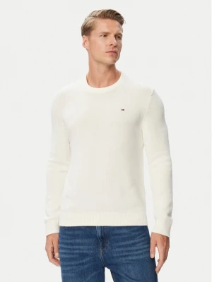 Obrázek produktu Tommy Jeans Svetr DM0DM21787 Krémová Regular Fit