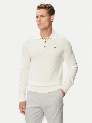 Obrázek produktu Tommy Jeans Svetr Essential DM0DM20304 Bílá Slim Fit