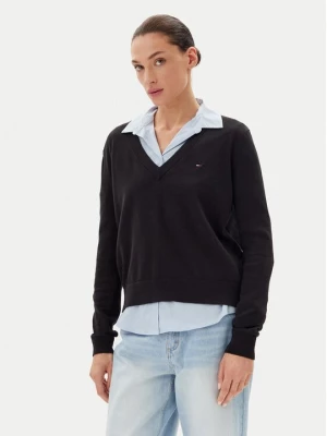 Obrázek produktu Tommy Jeans Svetr Essential DW0DW19888 Černá Regular Fit