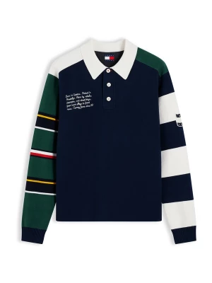 Obrázek produktu Tommy Jeans Svetr marine modrá / kari / jedle / bílá