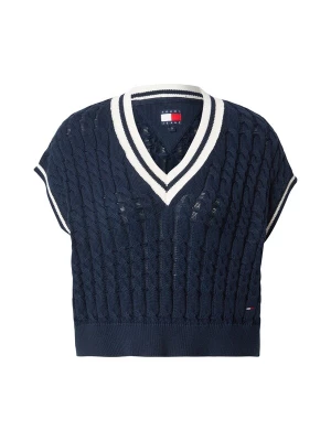 Obrázek produktu Tommy Jeans Svetr námořnická modř / bílá