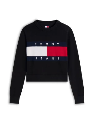 Obrázek produktu Tommy Jeans Svetr námořnická modř / červená / černá / bílá