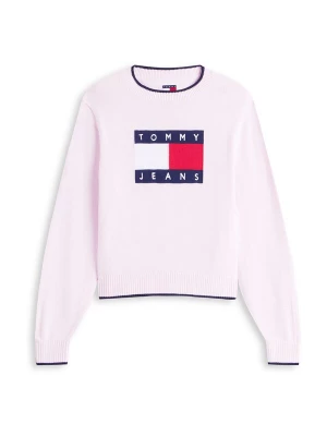Obrázek produktu Tommy Jeans Svetr námořnická modř / pastelově růžová / červená / bílá