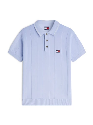 Obrázek produktu Tommy Jeans Svetr 'Regular Fit Textured' chladná modrá
