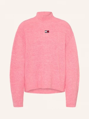 Obrázek produktu Tommy Jeans Svetry růžová / tmavě červená / tmavě modrá