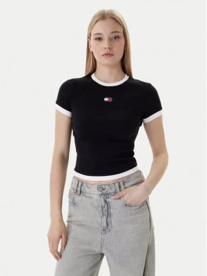 Obrázek produktu Tommy Jeans T-Shirt Badge DW0DW22575 Černá Slim Fit