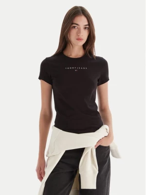 Obrázek produktu Tommy Jeans T-Shirt Bling Linear DW0DW21550 Černá Slim Fit