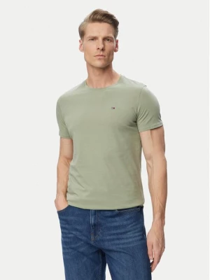 Obrázek produktu Tommy Jeans T-Shirt DM0DM04411 Khaki Slim Fit
