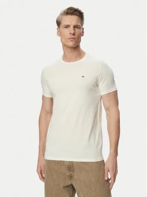 Obrázek produktu Tommy Jeans T-Shirt DM0DM04411 Krémová Slim Fit