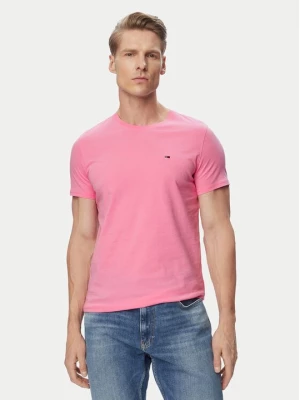 Obrázek produktu Tommy Jeans T-Shirt DM0DM04411 Světle růžová Slim Fit