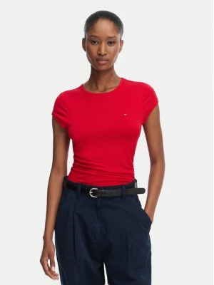 Obrázek produktu Tommy Jeans T-Shirt Draped DW0DW22802 Červená Slim Fit