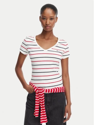 Obrázek produktu Tommy Jeans T-Shirt DW0DW17385 Bílá Slim Fit