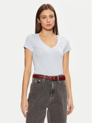 Obrázek produktu Tommy Jeans T-Shirt DW0DW20458 Světle modrá Slim Fit