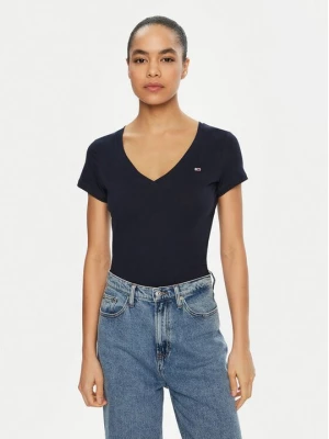 Obrázek produktu Tommy Jeans T-Shirt DW0DW20458 Tmavomodrá Slim Fit