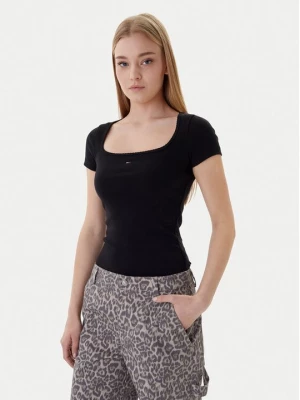 Obrázek produktu Tommy Jeans T-Shirt DW0DW21837 Černá Slim Fit