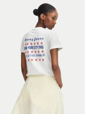 Obrázek produktu Tommy Jeans T-Shirt DW0DW23481 Bílá Regular Fit