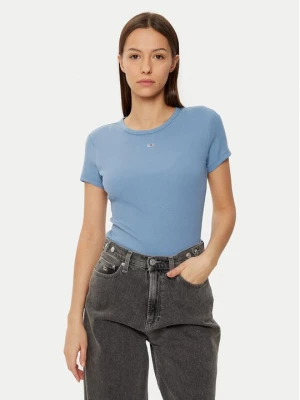 Obrázek produktu Tommy Jeans T-Shirt Essential DW0DW17383 Modrá Slim Fit