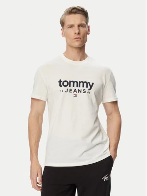 Obrázek produktu Tommy Jeans T-Shirt Graphic DM0DM23376 Bílá Slim Fit