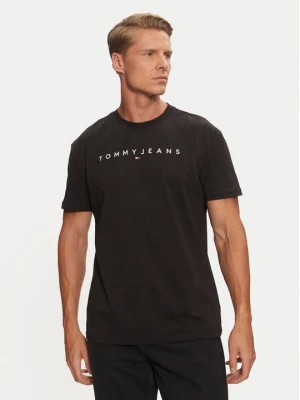 Obrázek produktu Tommy Jeans T-Shirt Linear Logo DM0DM20744 Černá Regular Fit