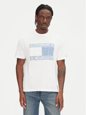 Obrázek produktu Tommy Jeans T-Shirt Paisley Flag DM0DM20810 Écru Relaxed Fit Krémová