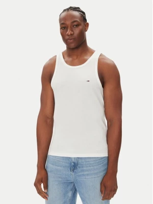 Obrázek produktu Tommy Jeans Tank top Classic Flag DM0DM21927 Bílá Slim Fit